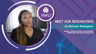 Dr Nicholin Scheepers  Transition Support Programmes for Nurse Graduates [upl. by Alenoel]