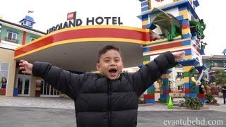 LEGOLAND HOTEL Grand Opening California Complete Tour by EvanTubeHD [upl. by Ainehs]