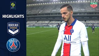 FC GIRONDINS DE BORDEAUX  PARIS SAINTGERMAIN 0  1  Highlights  GdB  PSG  20202021 [upl. by Adnorrahs]