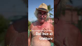 Dal bue al trattore Video in dialetto milanese con Peppino parte 4 [upl. by Akirderf]