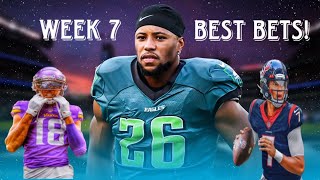 NFL Week 7 Best Bets Picks amp Predictions  Player Props Touchdowns amp Parlays for the 1pm Games [upl. by Jerome]