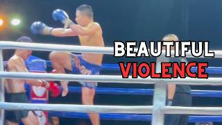 High Level MUAY THAI Fight in THAILAND [upl. by Rednave327]