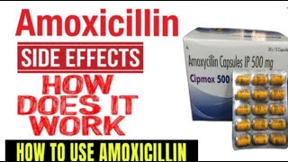 Amoxicillin medicine ip  Amoxicillin 500 mg capsule  How it works nursingmedical [upl. by Adnerb]