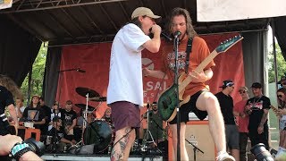 KNOCKED LOOSE WARPED TOUR 17 OHIO [upl. by Merrie]