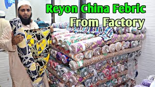 Reyon China Febric from Factory  best quality Roll  wholesale only [upl. by Hildegard]