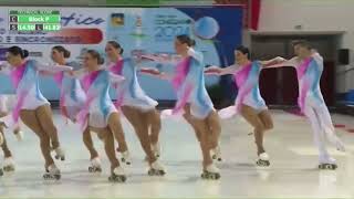 Precision Skate Bologna  The World Is Only One  Italiani Pattinaggio Sincronizzato Conegliano 2024 [upl. by Leahcimauhsoj]