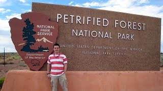 Petrified Forest National Park and Painted Desert in Arizona Tour  Route 66 [upl. by Pickering]