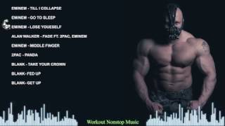 Hip Hop Workout Music Mix  Eminem Motivation Music [upl. by Ahsinert691]