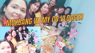 MUKBANG WITH CO VLOGGERS amp FRIENDS mukbang bondingtime trending ofwhk [upl. by Sanoj583]