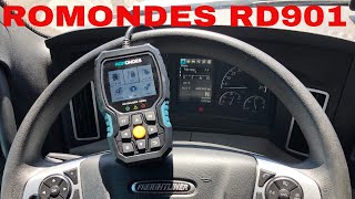 Romondes RD901 review and test on car and semi truck  REGEN TRUCK [upl. by Goat657]