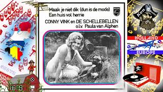 Maak Je Niet Dik Dun is de Mode  Conny Vink en de Schellebellen – 1970  Piratenmuziek [upl. by Senalda]