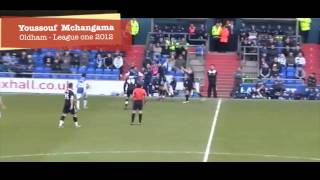 Youssouf Mchangama à Oldham  League one 2012 [upl. by Atinaujnas]