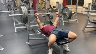 BENCH PRESS TRANSFORMATION 315 LBS  19 YEARS OLD [upl. by Marga]