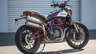 2020 Indian FTR 1200 S Review  MC Commute [upl. by Suhpoelc796]