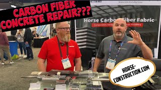 Carbon Fiber Concrete Repair World of Concrete 2024 [upl. by Ronaele]