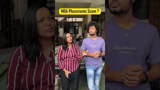 MBA Colleges Placements Scam 🤯 ntascam [upl. by Annavoeg]