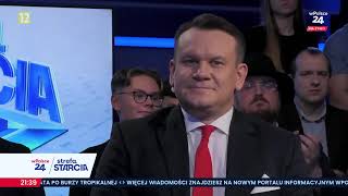 Strefa Starcia wróciła Gorące polityczne show w telewizji wPolsce24 [upl. by Nennarb]