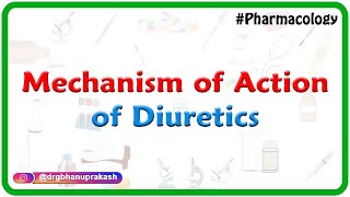 2Mechanism of Action of Diuretics  Renal Pharmacology [upl. by Lecrad]