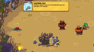 Spawnkilling Krumthak to get quotLightning Fastquot in Legends of Kingdom Rush Achievement Hunting 3 [upl. by Piegari]