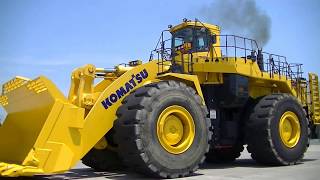 Komatsu wheel loader WA1200 [upl. by Lemuela]