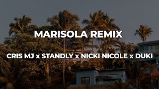 MARISOLA REMIX  CRIS MJ x STANDLY x NICKI NICOLE x DUKI LetraLyrics  Official Music Video [upl. by Jeffries]