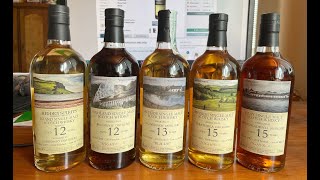 Hidden Spirits Balmenach 2004 Strathisla 2002 Bruichladdich 2002 Ben Nevis 2006 Ledaig 2007 [upl. by Goto]