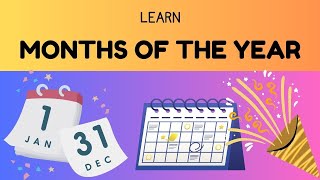 Learn the Months of the Year  Fun Kids Song for Learning Months” [upl. by Hynda101]