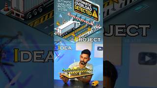 Overload Vehicle Detection Project Idea  More Details for 91 8423752705 shorts [upl. by Kirre]