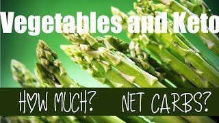 Vegetables on a Keto Meal plan  How much and how to track them [upl. by Hertzog]