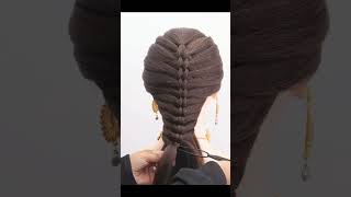 Beautiful ponytial hairstyle tutorial for wedding amp party  Easy hairstyle for beginners  Hairstyle [upl. by Malissia]