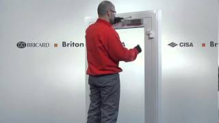 Briton 2300 Cam Action Door Closer Installation Video [upl. by Treborsemaj]