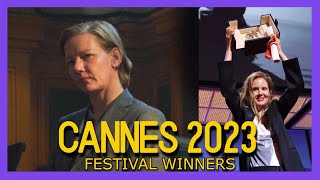 CANNES 2023  Film Festival WINNERS [upl. by Rehpotsirahc]