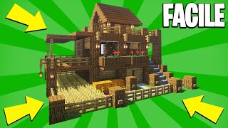 COME COSTRUIRE UNA CASA SURVIVAL INCREDIBILE FACILE  Minecraft ITA Tutorial wMatt [upl. by Rramo]