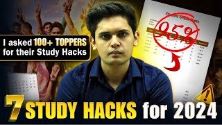 7 Study Hacks For 2024🔥 Must Watch Video for Every Student Prashant Kirad [upl. by Rogerg]