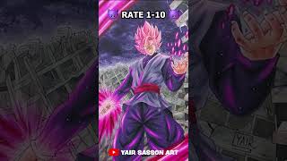 Drawing Goku Black SUPER SAIYAN ROSE😈🌹 shorts [upl. by Sileas]