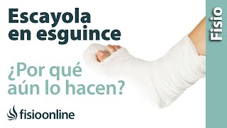 ¿Por qué los médicos siguen escayolando los esguinces de tobillo [upl. by Eyanaj]