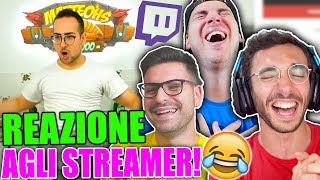 REAZIONE AGLI STREAMER PIÙ DIVERTENTI DI TWITCH wMikeShowSha amp GiampyTek [upl. by Marcelo]