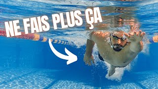 Top 5 des erreurs de débutants en natation À CORRIGER MAINTENANT [upl. by Trauner]