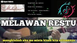 Chord Melawan Restu  Mahalini [upl. by Sharman217]