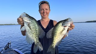 Summer Crappie Fishing on Reelfoot Lake [upl. by Murial]