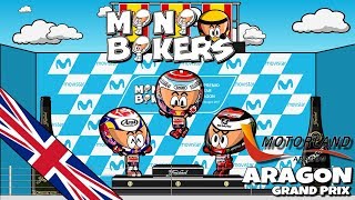 EN MiniBikers  8x14  2017 Aragon GP [upl. by Idarb]