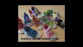 Scarpina All Star gomma crepla fai da te [upl. by Ihsar]