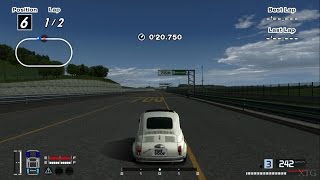 742 Gran Turismo 4  Fiat 500F 65 Hybrid PS2 Gameplay HD [upl. by Christina915]