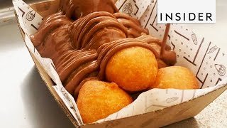 Loukoumades DeepFried Greek Doughnuts [upl. by Gerta]