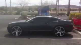 2012 Chevy Camaro with 24quot Rims [upl. by Dnalyaw]