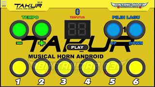 TAKUR MUSICAL HORN ANDROID APLIKASI [upl. by Guadalupe]