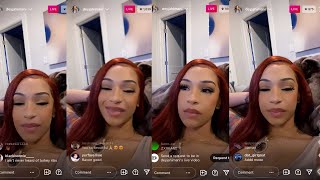 Deyjah Harris IG Live 102421 [upl. by Lathan503]