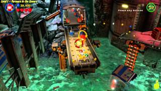 Lego Batman 3 Beyond Gotham Lvl 1 Pursuers in the Sewers TrophyAchievementStory Walkthrough HTG [upl. by Odnalo805]