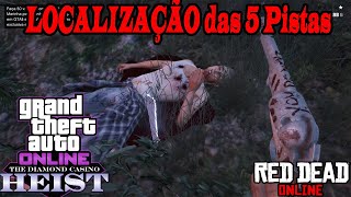 LOCALIZAÇÃO das 5 Pistas do Estripador de Los Santos quotGTAOnline [upl. by Riem]