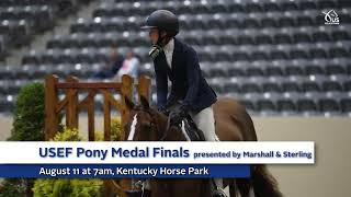 Pony Medal Finals presented by Marshall and Sterling Promo [upl. by Sdlonyer]